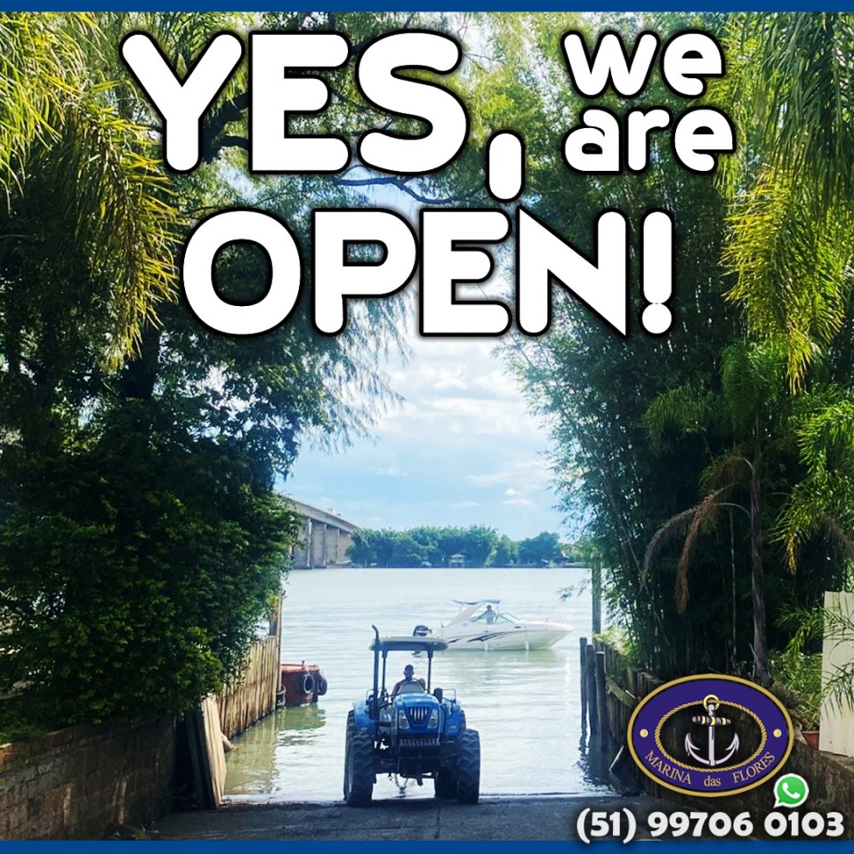 Yes! We are open! Agradecemos imensamente aos clientes, amigos e colaboradores, que tornaram isso possível.